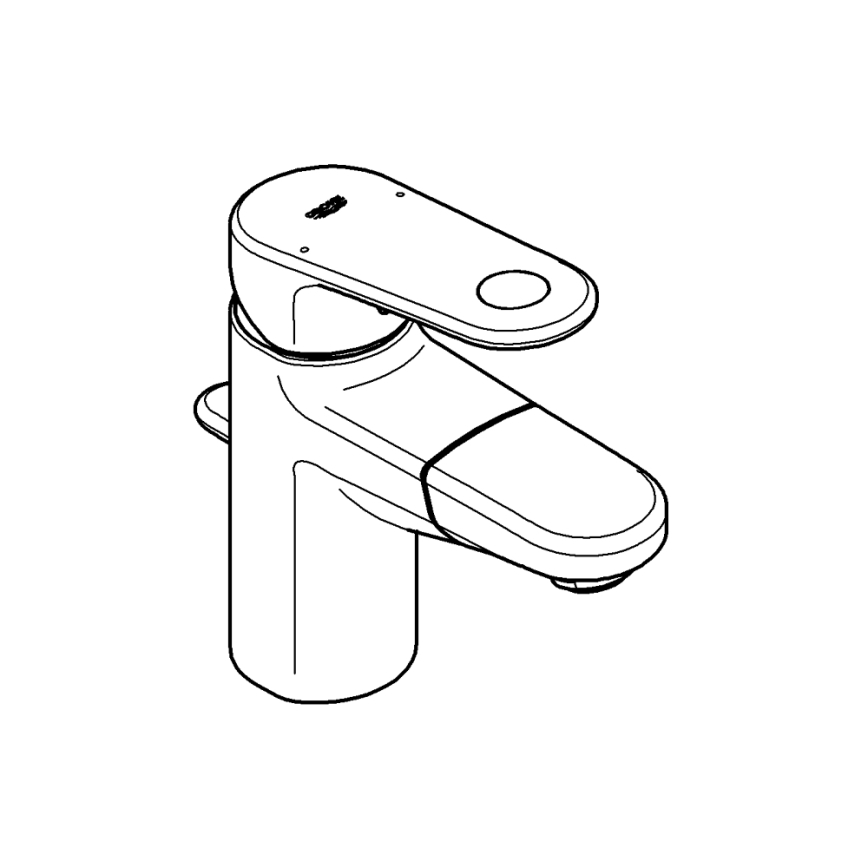 GROHE 33155002 - Slavina za umivaonik EUROPLUS DN 15 sjajni krom