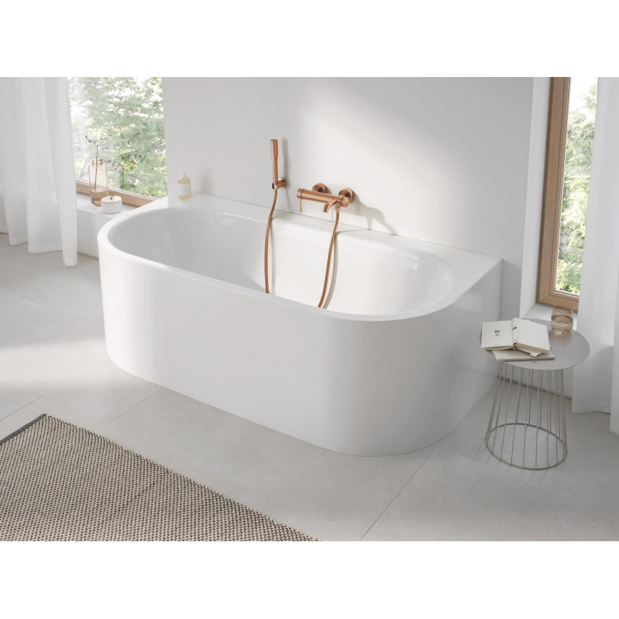 GROHE 33624DL1 - Miješalica za kadu ESSENCE 193 mm, brušena bakrena