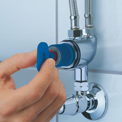 GROHE 34487000 - Termostatska zaštita od opeklina GROHTHERM MICRO krom