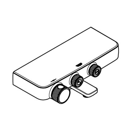 GROHE 34718000 - Termostatska baterija za kadu GROHTHERM SMARTCONTROL 12” krom