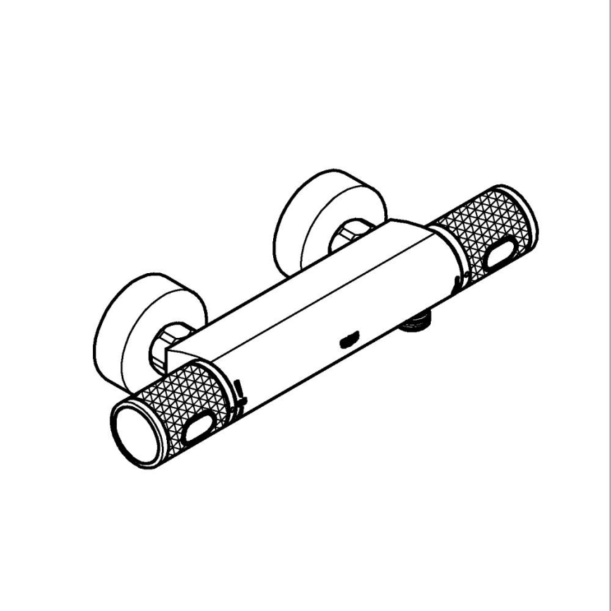 GROHE 34790000 - Termostatska tuš miješalica PRECISION FEEL DN 15 krom