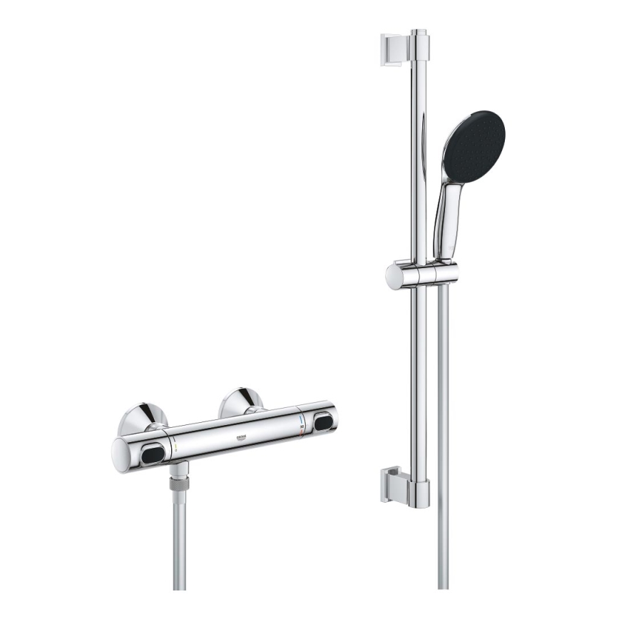 GROHE 34800001 - Termostatska tuš baterija PRECISION FLOW 600 mm krom