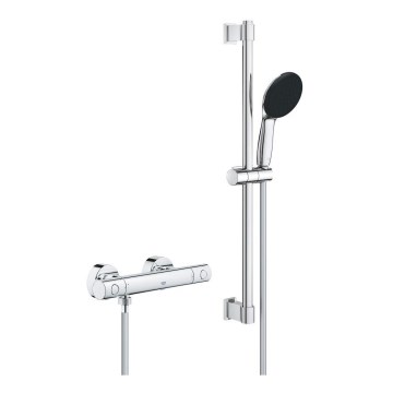 GROHE 34856000 - Tuš set s termostatskom mješalicom PRECISION GET 600 mm sjajni krom