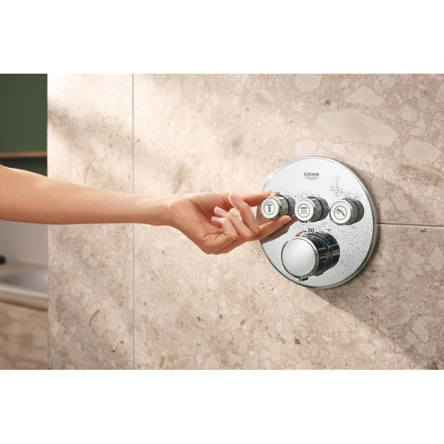 GROHE 34874000 - Sustav za tuširanje PRECISION SMARTCONTROL 310 mm sjajni krom