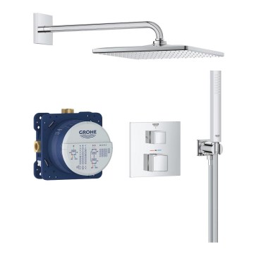GROHE 34879000 - Ugradbeni tuš sustav PRECISION CUBE 310 × 310 mm krom