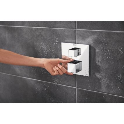 GROHE 34879000 - Ugradbeni tuš sustav PRECISION CUBE 310 × 310 mm krom