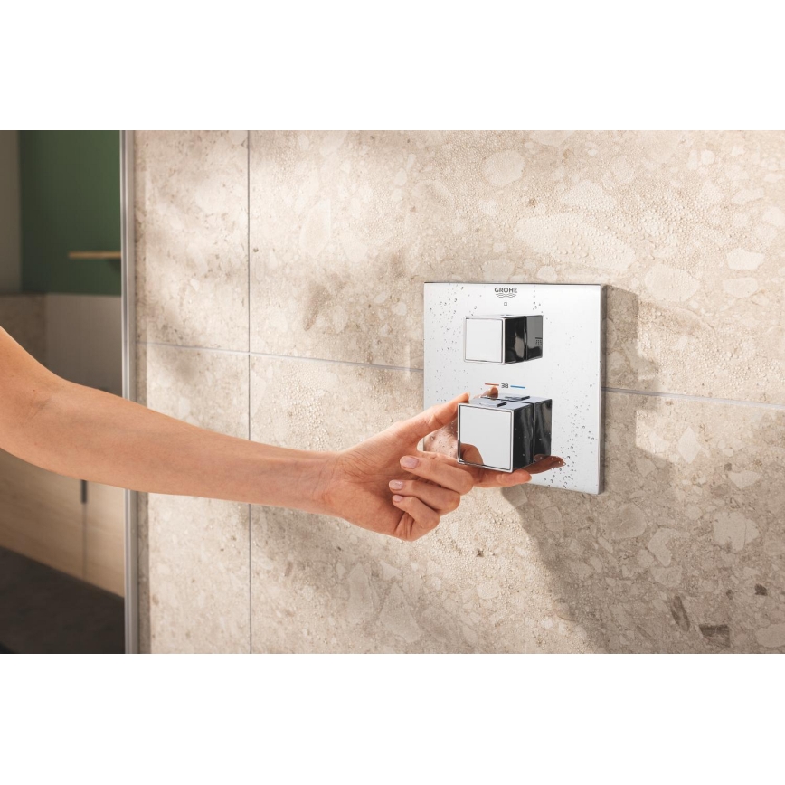 GROHE 34879000 - Ugradbeni tuš sustav PRECISION CUBE 310 × 310 mm krom