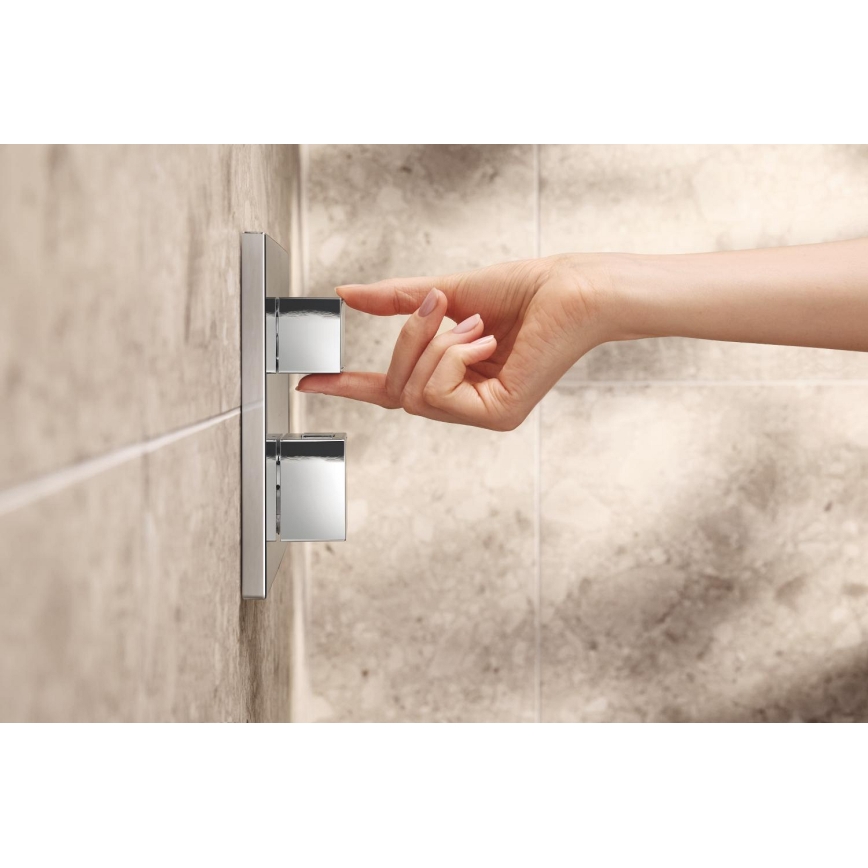 GROHE 34879000 - Ugradbeni tuš sustav PRECISION CUBE 310 × 310 mm krom
