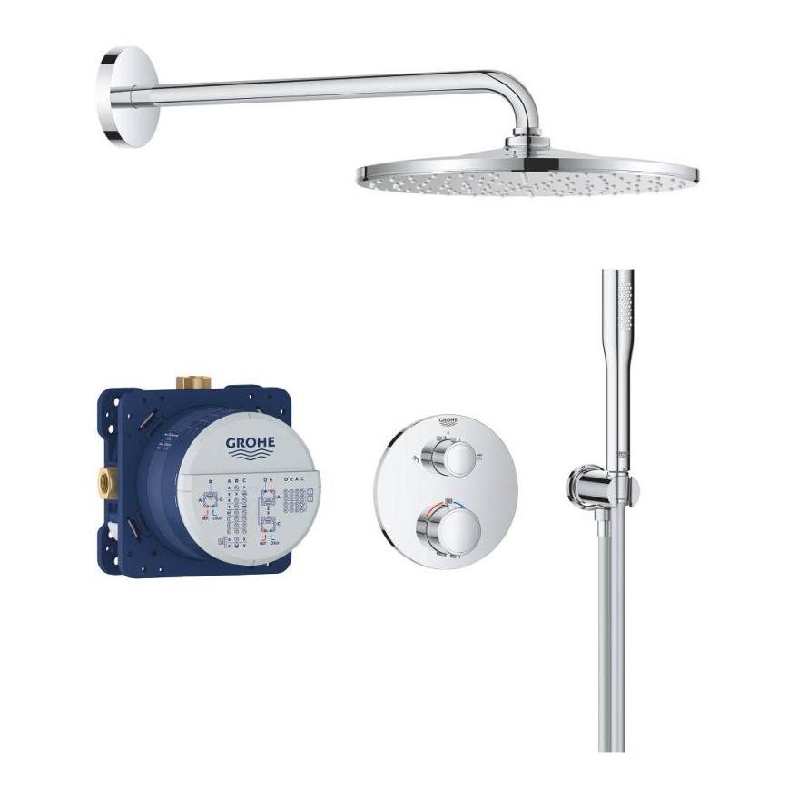 GROHE 34880000 - Podžbukna statička tuš baterija GROHTHERM SMARTCONTROL krom