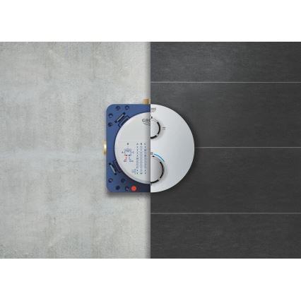 GROHE 34880000 - Tuš set s podžbuknom miješalicom GROHTHERM SMARTCONTROL sjajni krom