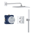 GROHE 34881000 - Ugradbeni tuš sustav PRECISION 310 × 310 mm sjajni krom