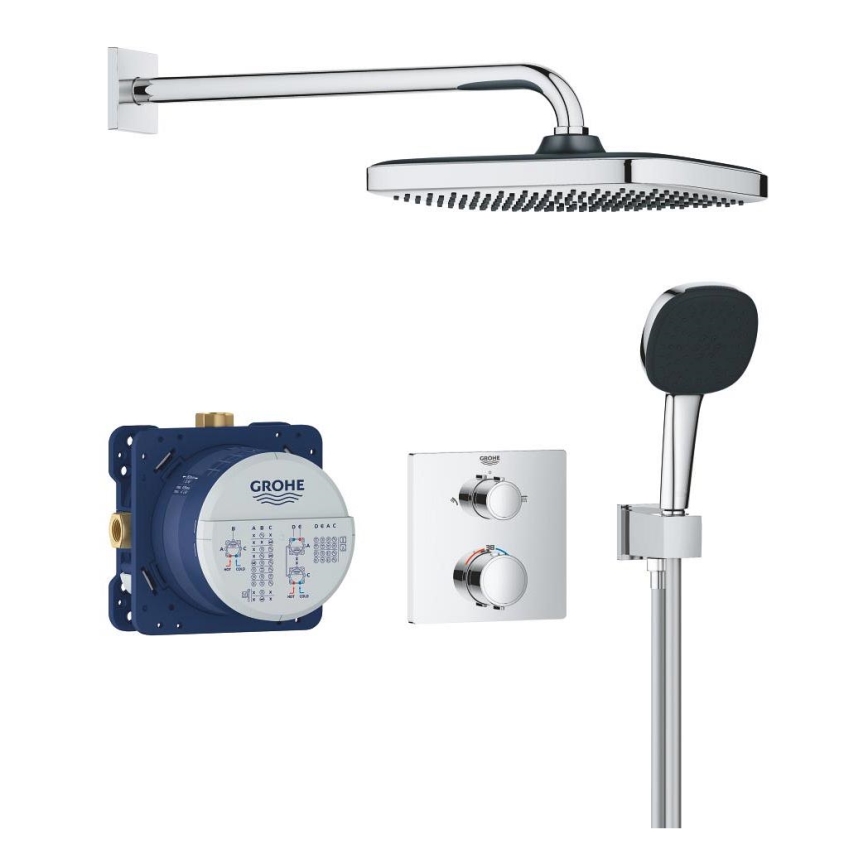GROHE 34882000 - Tuš sustav PRECISION VITALIO COMFORT 250, sjajni krom