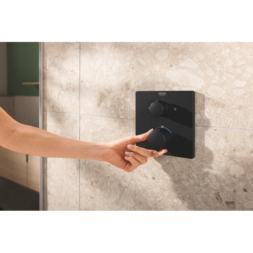 GROHE 348822430 - Set za tuširanje PRECISION 250 × 250 mm, crni