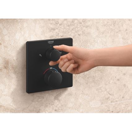 GROHE 348822430 - Set za tuširanje PRECISION 250 × 250 mm, crni