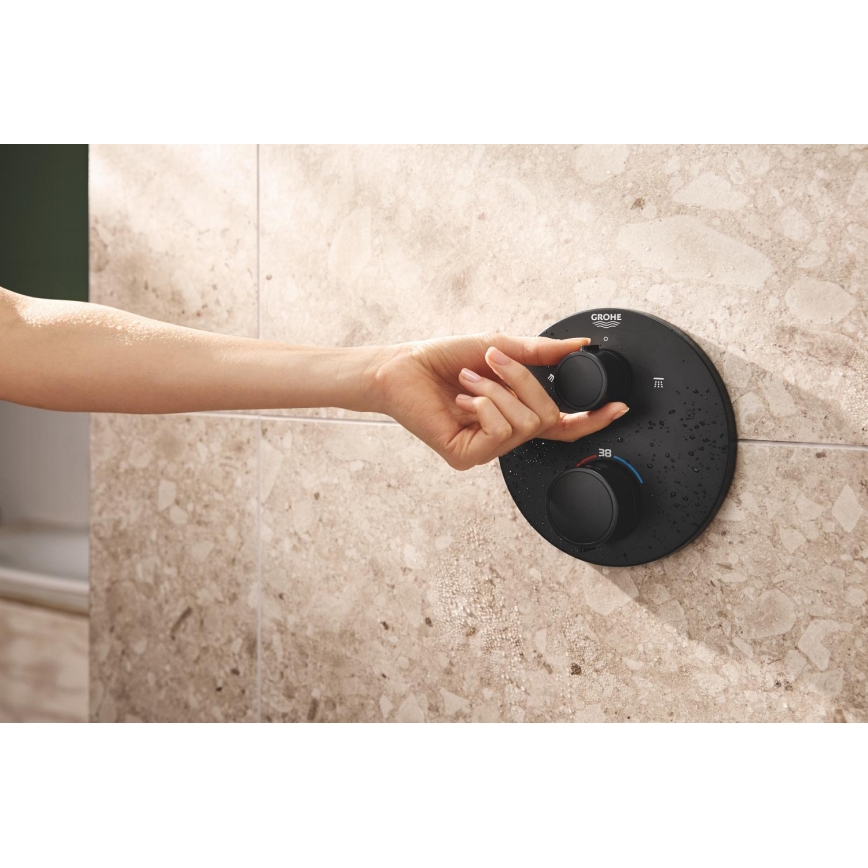 GROHE 348832430 - Set za tuširanje VITALIO START 250 mm crna