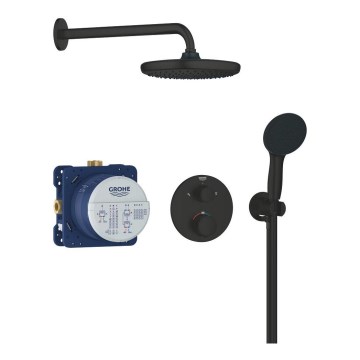 GROHE 348832430 - Tuš set VITALIO START 250 mm crni