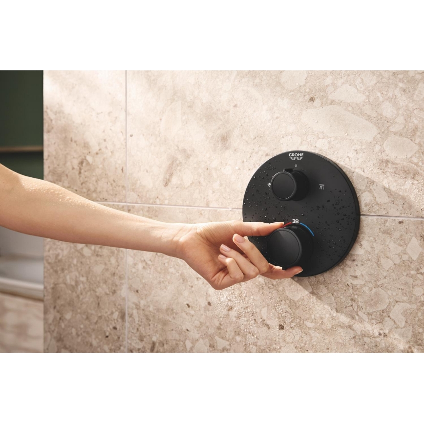 GROHE 348832430 - Tuš set VITALIO START 250 mm crni