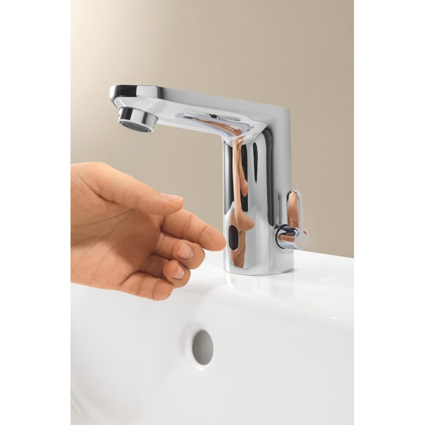 GROHE 36366002 - Elektronička slavina za umivaonik GET E u sjajnom kromu