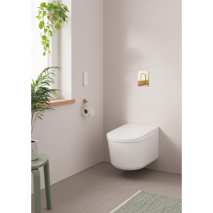 GROHE 37624GL0 - Tipka za ispiranje ARENA COSMOPOLITAN S 130 × 172 mm zlatna