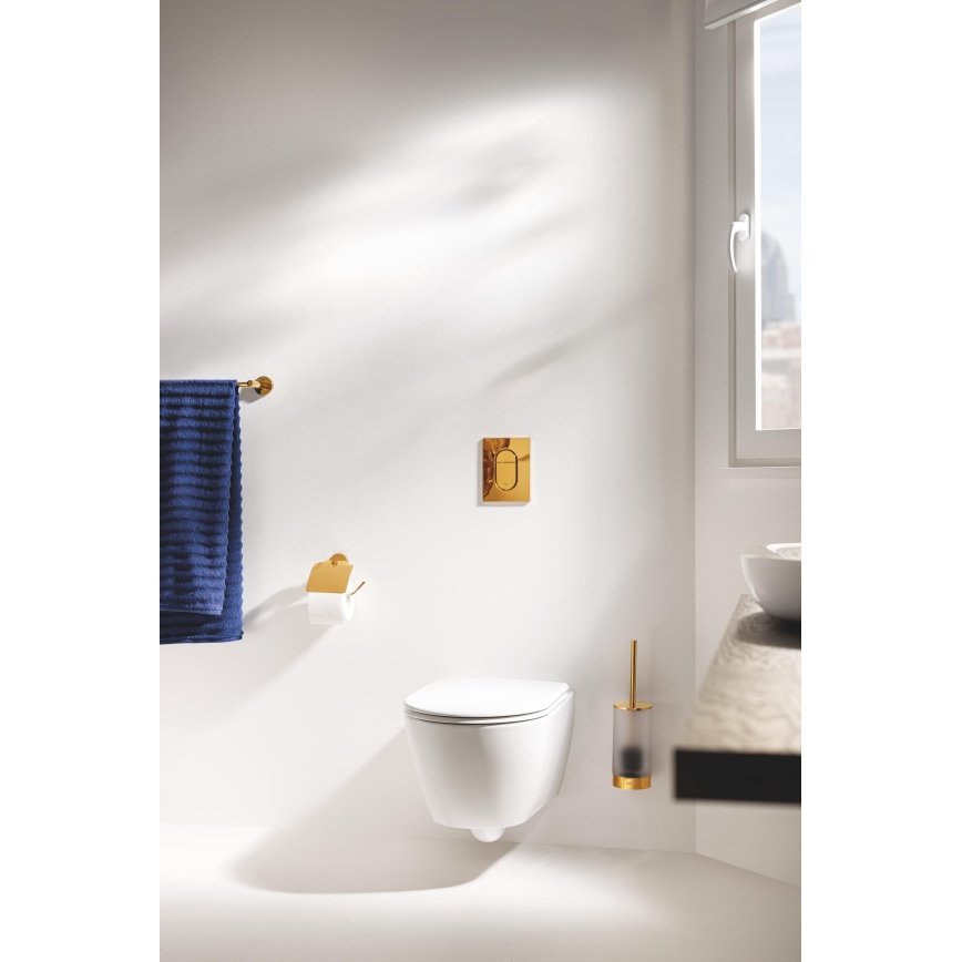 GROHE 37624GL0 - Tipka za ispiranje ARENA COSMOPOLITAN S 130 × 172 mm zlatna