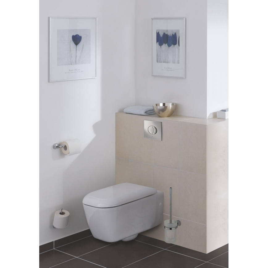 GROHE 38506000 - Tipka za ispiranje SKATE AIR 156 × 197 mm sjajni krom