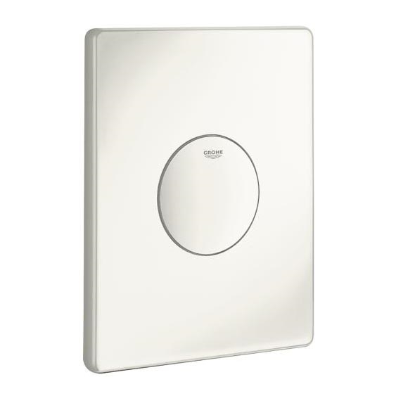 GROHE 38573SH0 - Tipka za ispiranje SKATE 156 × 197 mm bijela