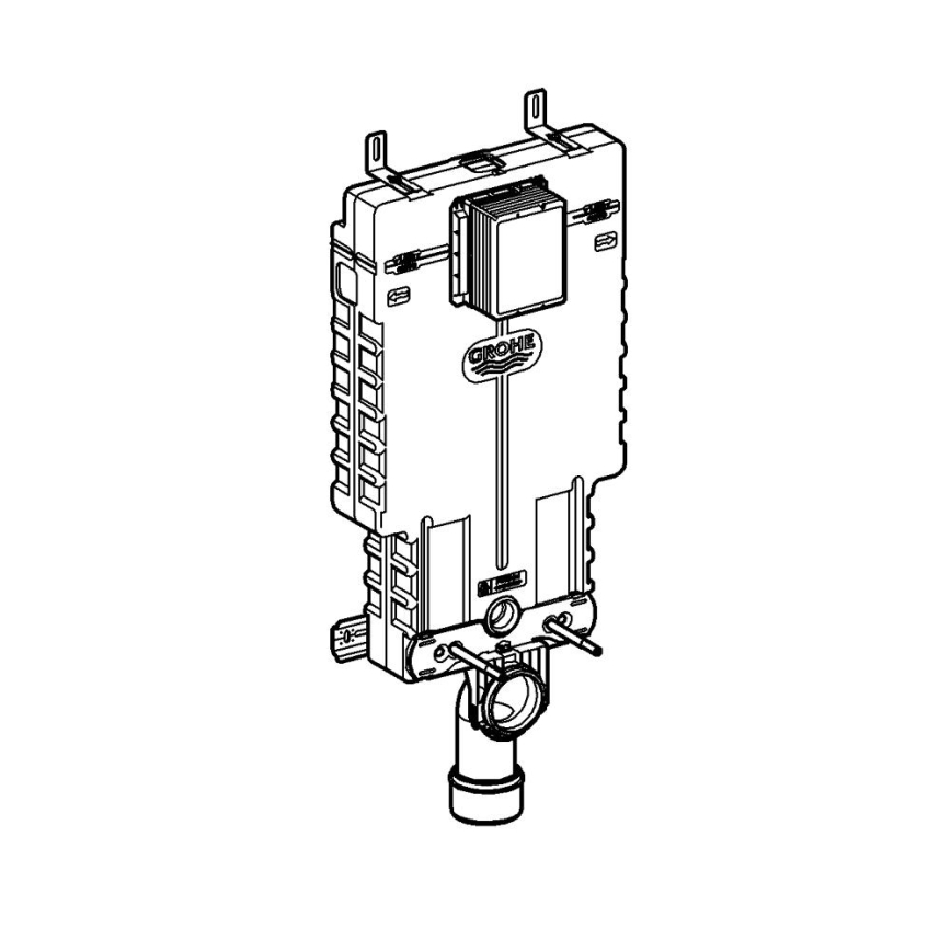 GROHE 38643001 - Modul za WC UNISET 830 × 480 × 130 mm bijeli