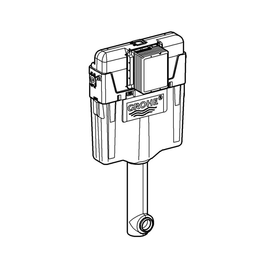 GROHE 38661000 - Vodokotlić GD 2