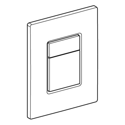 GROHE 38732DC0 - Tipka za ispiranje SKATE COSMOPOLITAN 156 × 197 mm nehrđajući čelik