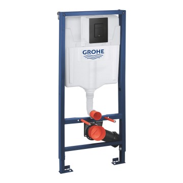 GROHE 38811KF0 - Komplet 3 u 1 za WC SOLIDO 1,13 m crna