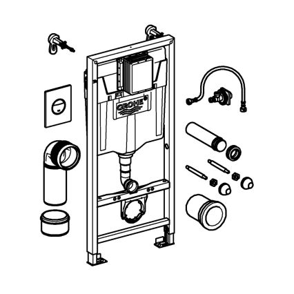 GROHE 38860000 - Set 3 u 1 RAPID SL 1,13 m