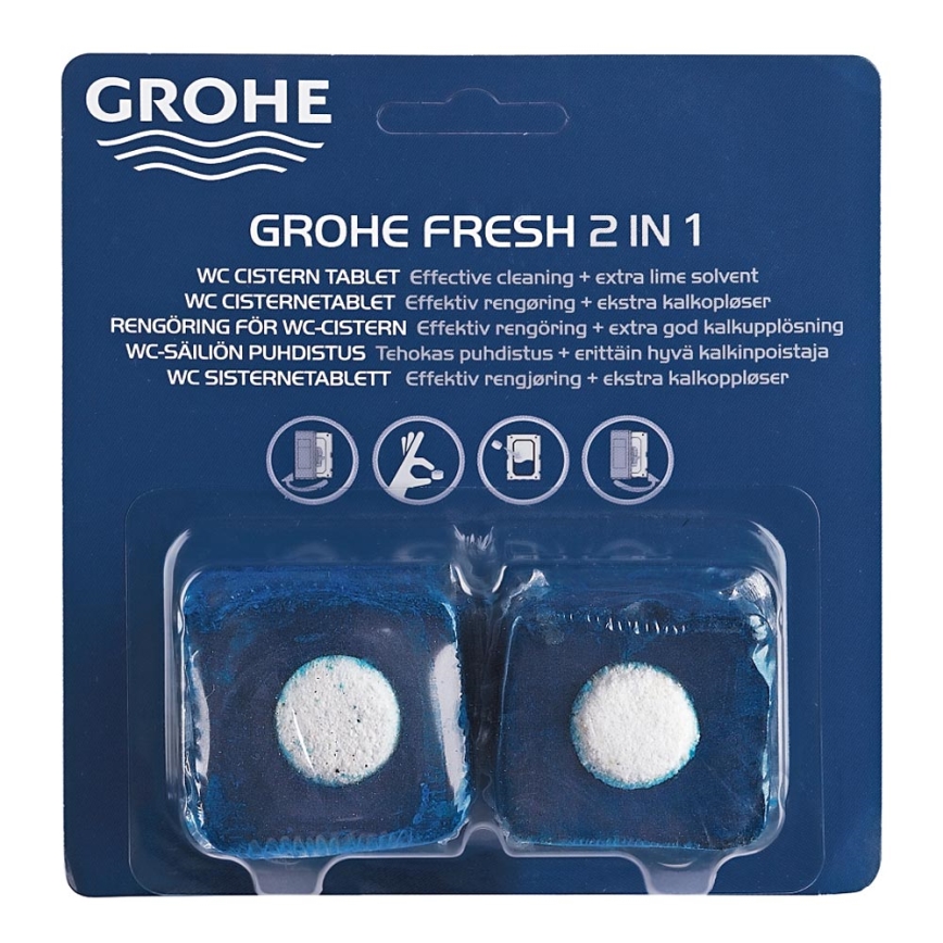 GROHE 38882000 - WC tablete FRESH gel-pjena/bijela