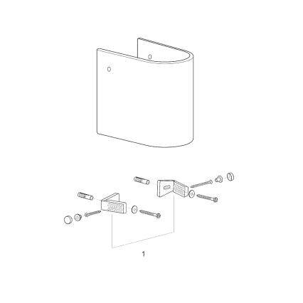 GROHE 39201000 - Polustup EURO CERAMIC 210 × 300 × 322 mm keramika/bijela