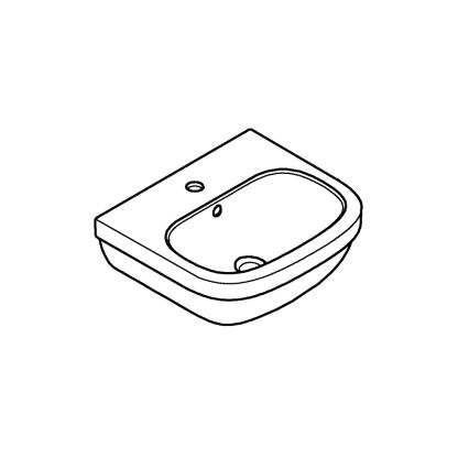 GROHE 39324000 - Umivaonik EURO CERAMIC 450 × 400 mm keramika/bijela