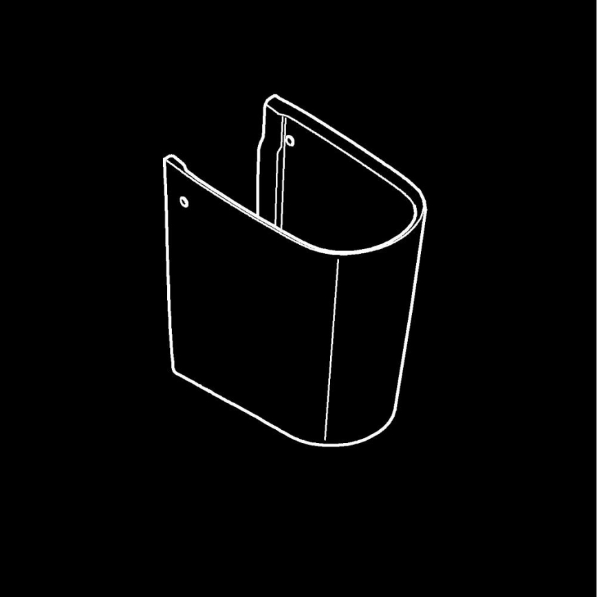 GROHE 39570000 - Polupedestal ESSENCE 320 × 319 mm keramika/bijela