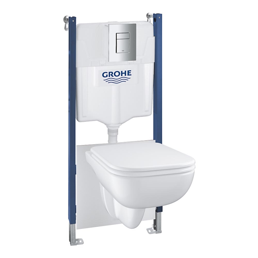 GROHE 39816000 - Set za WC SOLIDO COMPACT 1,13 m keramika/bijela