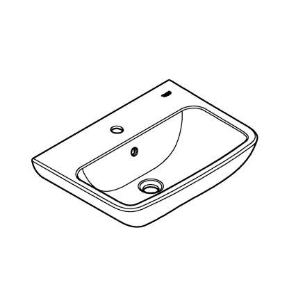 GROHE 39949000 - Umivaonik START EDGE 550 × 400 mm keramika/bijela