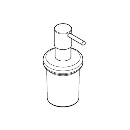 GROHE 40394001 - Dozator tekućeg sapuna ESSENTIALS 160 ml sjajni krom