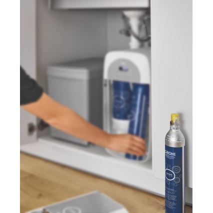 GROHE 40422000 - Boca za karbonizaciju GROHE BLUE 425 g CO2 (4 kom) nehrđajući čelik