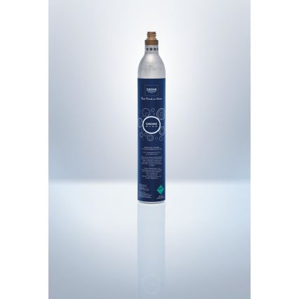 GROHE 40422000 - Boca za karbonizaciju GROHE BLUE 425 g CO2 (4 kom) nehrđajući čelik