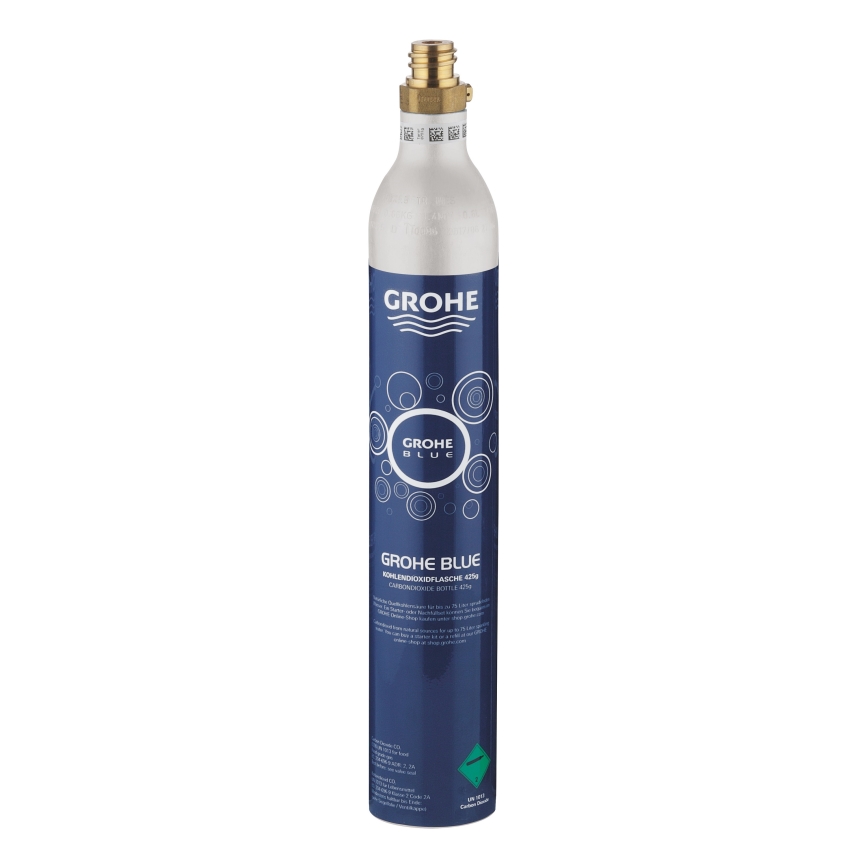 GROHE 40422000 - Boca za karbonizaciju GROHE BLUE 425 g CO2 (4 kom) nehrđajući čelik