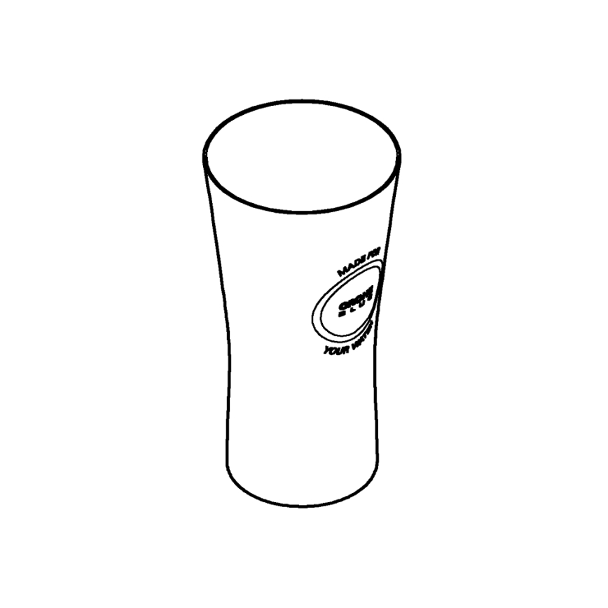 GROHE 40437000 - SET 6x čaše BLUE 250 ml, kristalne/prozirne