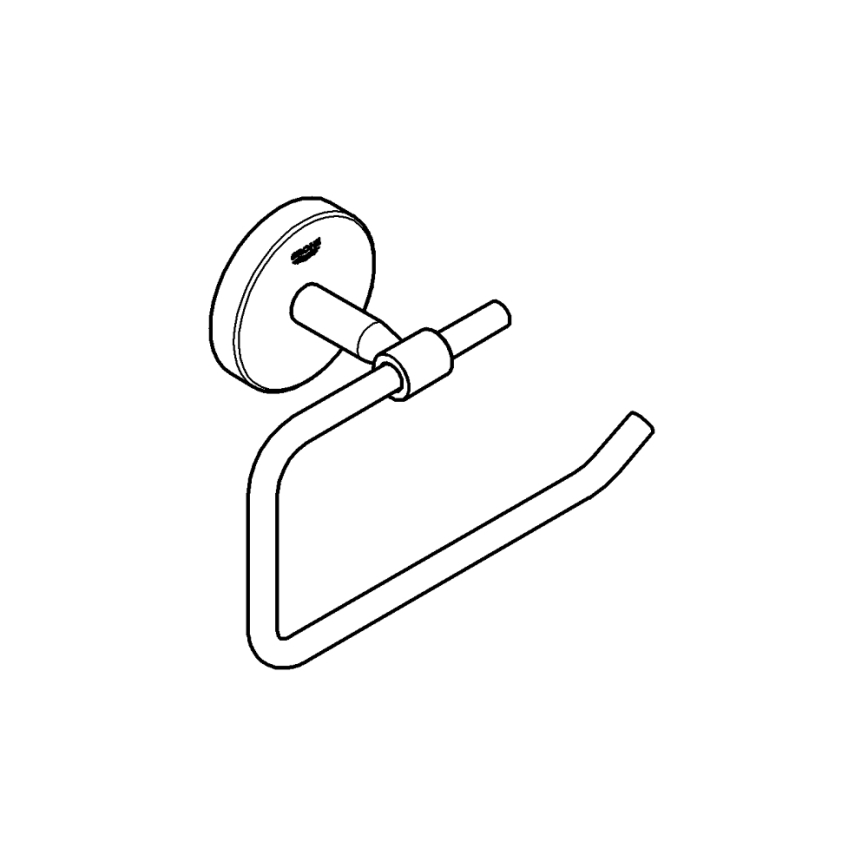 GROHE 40457001 - Držač toaletnog papira BAUCOSMOPOLITAN sjajni krom