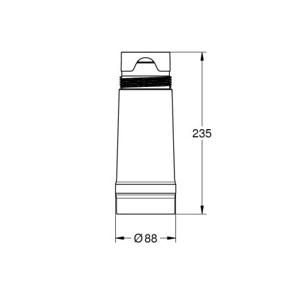 GROHE 40575002 - Filter ULTRASAFE bijeli