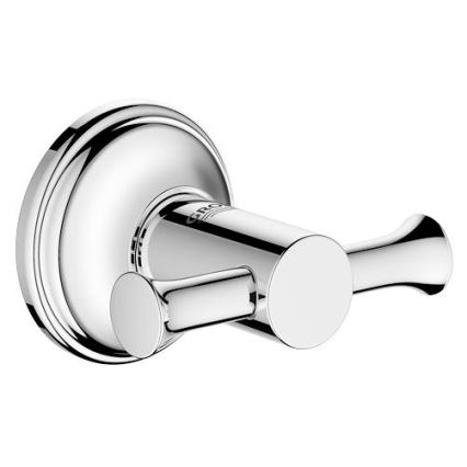 GROHE 40656001 - Kuka za kupaonski ogrtač ESSENTIALS AUTHENTIC, sjajni krom