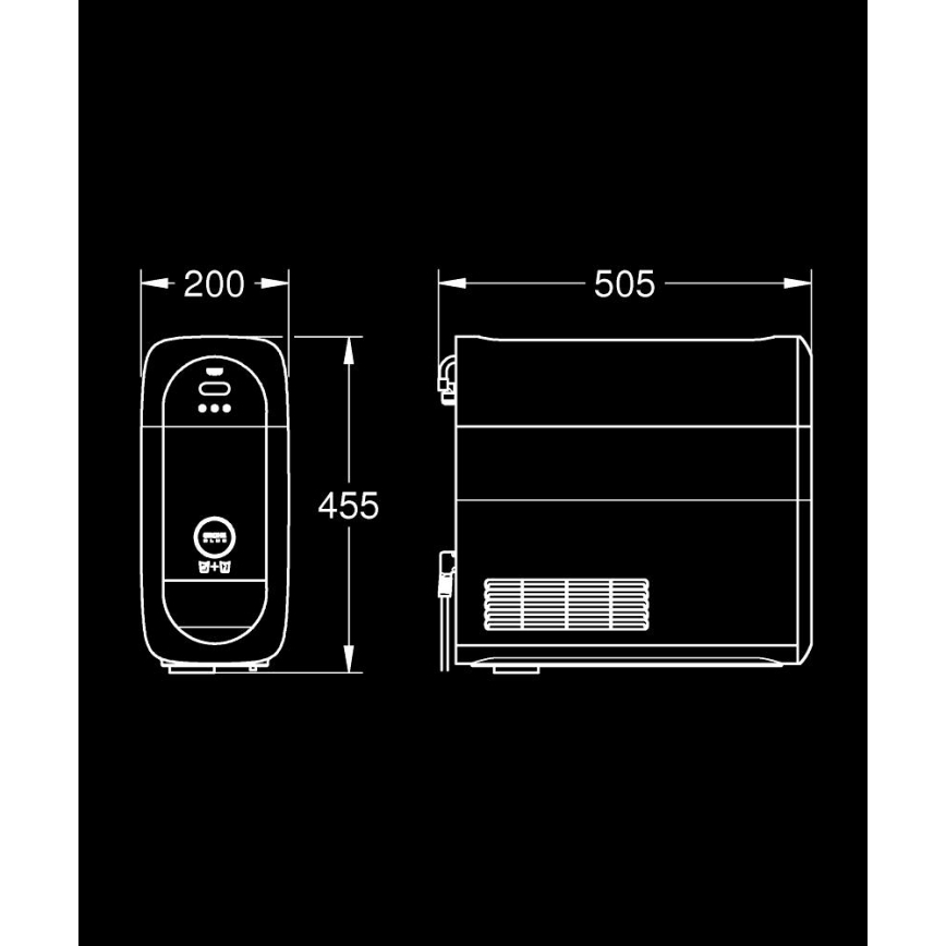 GROHE 40711001 - Jedinica hlađenja BLUE HOME bijela