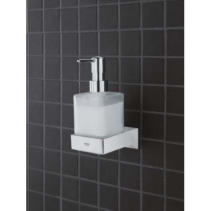 GROHE 40805000 - Dozator tekućeg sapuna SELECTION CUBE 300 ml, sjajni krom