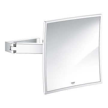 GROHE 40808000 - Kozmetičko ogledalo SELECTION CUBE 22,3 × 22,3 cm sjajni krom