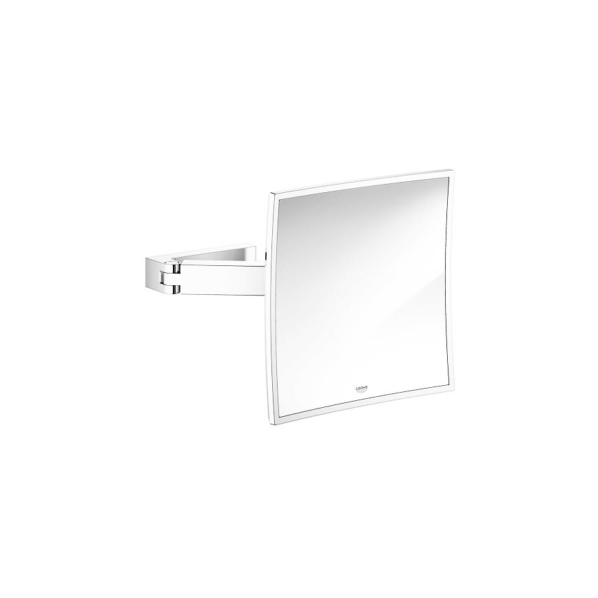 GROHE 40808000 - Kozmetičko ogledalo SELECTION CUBE 22,3 × 22,3 cm sjajni krom