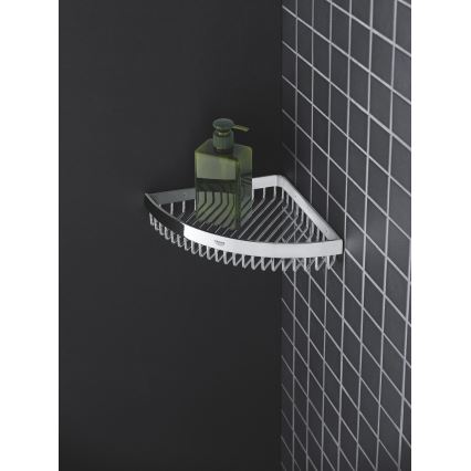 GROHE 40809000 - Žičani držač sapuna SELECTION CUBE 20 × 20 cm sjajni krom
